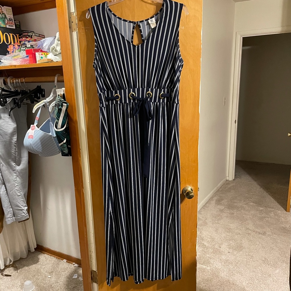 Plus sized maxi dress